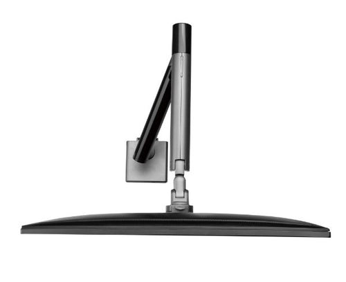 LDT49-C012-SG - BRATECK LDT49-C012-SG - 17-32'' Premium Slim Aluminium Spring-Assisted Desk Mount Monitor Arm.