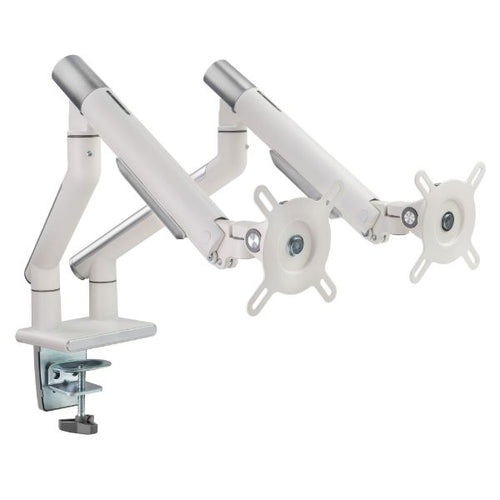 LDT49-C024 - BRATECK LDT49-C024 - 17-32'' Dual Premium Slim Aluminium Spring-Assisted Desk Mount Monitor Arm.