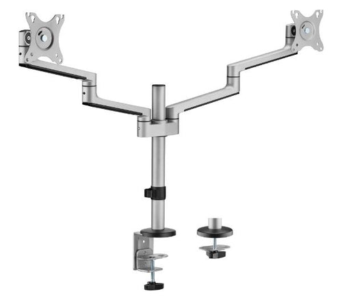 LDT72-C024 - BRATECK LDT72-C024 - 17''-32'' Dual Arm Premium Articulating Monitor Mount Arm Extension 447mm