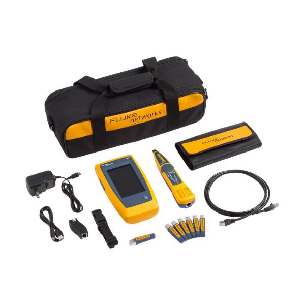 FLUKE LIQ-KIT - LinkIQ Cable Network Tester Kit. Intellitone Probe Remote IDs 1-7 Cat6a