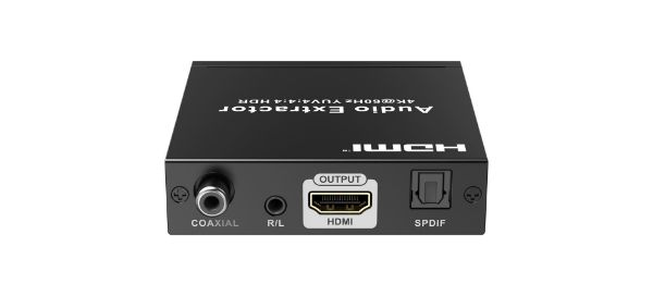 LENKENG LKV3061 - HDMI Audio Extractor. 1x HDMI In. 1x HDMI Out. 3x Out Audio Signal Out via Toslink
