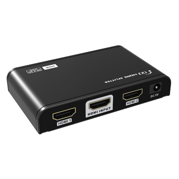 LENKENG LKV312HDR-V2-0 - 1-In-2-out HDMI Splitter w/ HDR & EDID. UHD Res up to 4K2K@30/60Hz