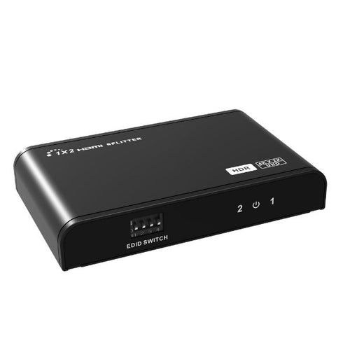LKV312HDR-V2-0 - LENKENG LKV312HDR-V2-0 - 1-In-2-out HDMI Splitter w/ HDR & EDID. UHD Res up to 4K2K@30/60Hz
