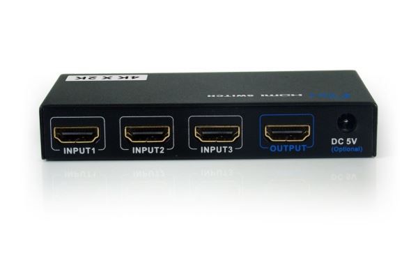 LENKENG LKV331A - 3-In-1-out HDMI Switch HDCP12 & DVI-D or DVI-I compliant