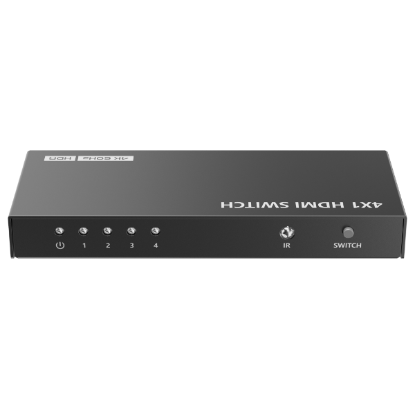 LENKENG LKV401HDR-V3-0 - 4K 4-In-1-out HDMI HDR Switch. Support 12 bit full HD video 3D video 4K x 2K@30/60