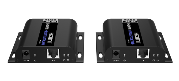 LENKENG LKV483 - HDbitT HDMI Extender over IP CAT5/5e/6 Network Kit Transmitter & Receiver.