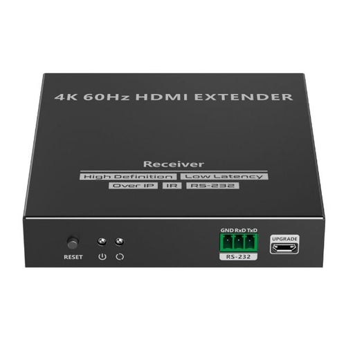 LKV582-RX - LENKENG LKV582-RX - 4K HDMI Extender Over 1G IP CAT5e/6/6A/7 Network Receiver Supports Res up to 4K@60Hz