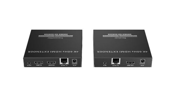 LENKENG LKV582 - 4K HDMI Extender Over 1G IP CAT5e/6/6A/7 Network Cable. Supports Res up to 4K@60Hz.