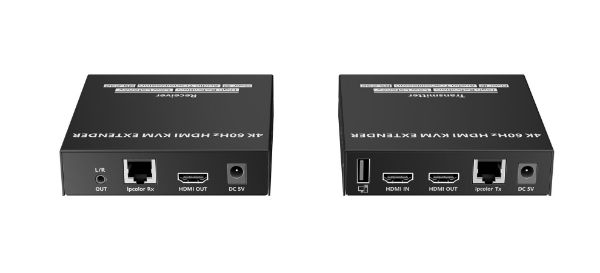 LENKENG LKV582KVM - HDMI KVM Extender over Network Cable up to 120m. Multipoint/Point to Point.