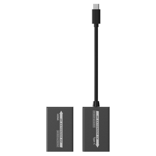 LKV600TH-L - LENKENG LKV600TH-L - USB-C to HDMI Extender Includes both Tx & Rx Units. Supports Res up to 4K@144Hz.