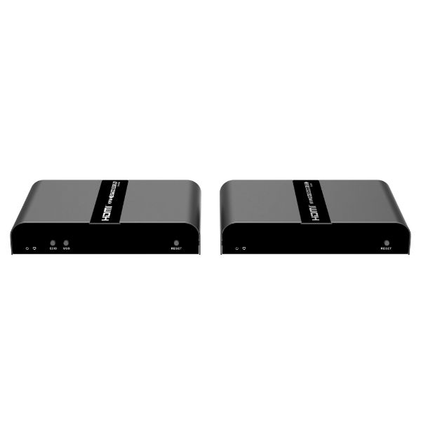 LENKENG LKV671KVM - 4K HDMI Extender w/ KVM Support Over Single CAT6/6A/7 Mouse & Keyboard Ext via USB