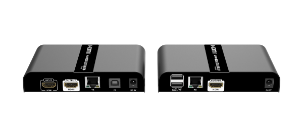LENKENG LKV671KVM - 4K HDMI Extender w/ KVM Support Over Single CAT6/6A/7 Mouse & Keyboard Ext via USB