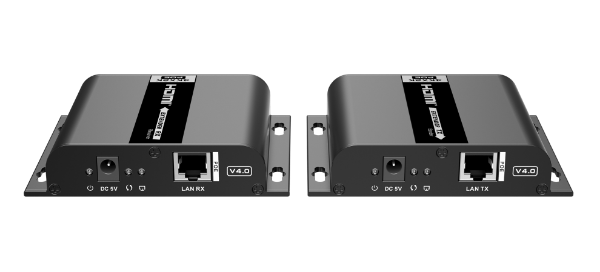 LENKENG LKV683POE-4-0 - 4K2K HDMI POE Extender Over IP CAT5e/6 Network Cable. Transmitter & Receiver.