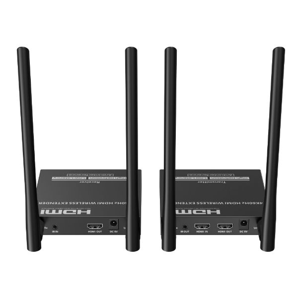 LENKENG LKV699E - 4K Wireless HDMI to HDMI Extender up to 4K@60Hz for 50m Low Latency Switchable