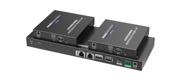 LENKENG LKV822P - 1-In-2-Out 4K@60Hz HDMI Extender. 1x HDMI 2x RJ45 out Compatible w/ CAT6/6a/7 Cables