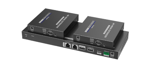 LKV822P - LENKENG LKV822P - 1-In-2-Out 4K@60Hz HDMI Extender. 1x HDMI 2x RJ45 out Compatible w/ CAT6/6a/7 Cables