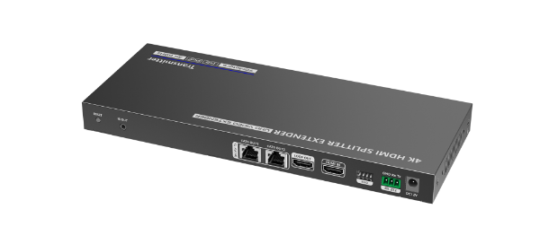 LENKENG LKV822P - 1-In-2-Out 4K@60Hz HDMI Extender. 1x HDMI 2x RJ45 out Compatible w/ CAT6/6a/7 Cables