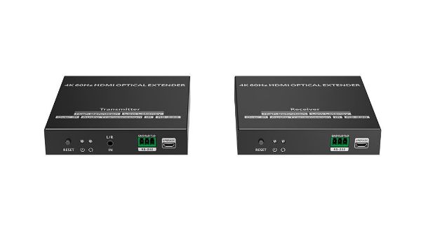 LENKENG LKV982 - 4K@60Hz 40KM HDMI Over IP Optical Extender. One-to-many Connections