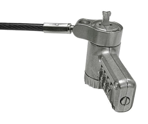 LOCK5006 - DYNAMIX LOCK5006 - 2m UniverOne-for-All Locking Security Cable 4-Digit Resettable Combo Lock