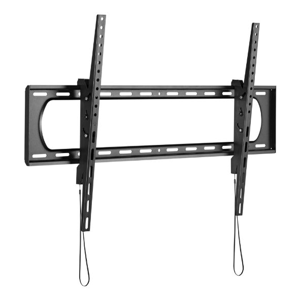 BRATECK LP73-69T - 60-120'' Heavy Duty Tilt TV Wall Mount Bracket Supports Max Load 120kgs