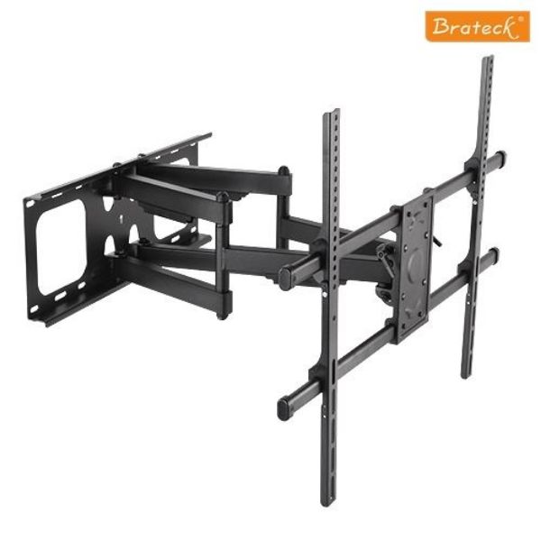 BRATECK LPA49-686 - 50''-90'' Full-Motion Wall Mount Bracket Max load: 75kg VESA Support up to: 800x600