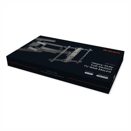 LPA57-466A-BK - BRATECK LPA57-466A-BK - 37''-86'' Full-Motion wall Bracket Max load: 70kg VESA support up to: 600x400.