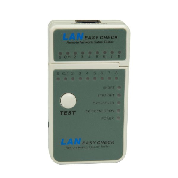 DYNAMIX LT-RJ5 - Mini LAN Data Cable Tester w/ LED & Beep Sound Indicators Test RJ45/UTP & STP