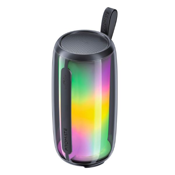 PROMATE LUMITOWER - 8W Wireless HD Bluetooth Portable Speaker LED Lighting. Built-in 2200mAh Battery