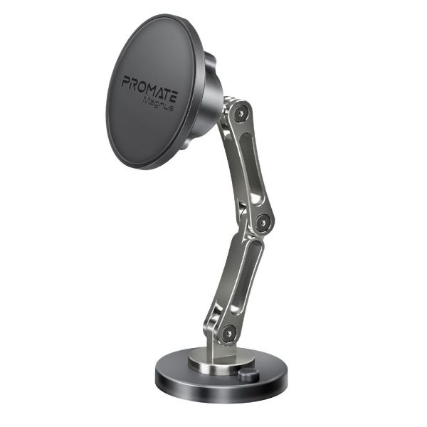 PROMATE MAGNUS - SecureGrip 360 Cradleless Magnetic Smartphone Holder. Designed for Dashboard &