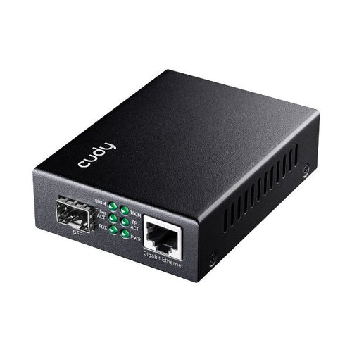 CUDY MC220 - Gigabit SFP Media Converter Gigabit RJ45 Port to SFP Slot Gigabit 10/100/1000Base RJ45 t