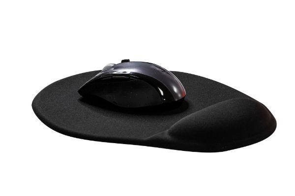 DYNAMIX MR-GEL07 - Ergonomic Mouse Pad w/ Supporting Gel Palm Rest