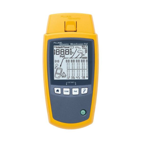 MS-POE-KIT - FLUKE MS-POE-KIT - MicroScanner PoE Kit Professional Cable Verifier. Remote Identifiers #2-7