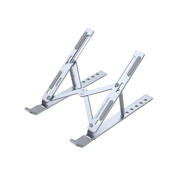 UNITEK OT155SL - Adjustable & Foldable Laptop Stand. Creates a Comfortable Angle