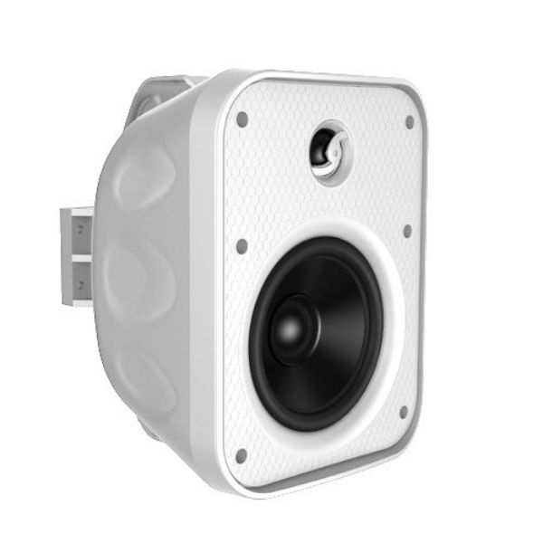 LUMIAUDIO OWM-5W - AUDIO 5.25'' 2-Way Wall Mount Speaker Indoor/Outdoor. 50W Frequency Response: 90Hz 20KHz