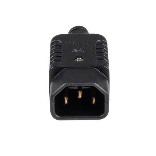 PA-IEC14 - DYNAMIX PA-IEC14 - Re-wire able IEC Male C14 10A plug Termination: Screw Terminals