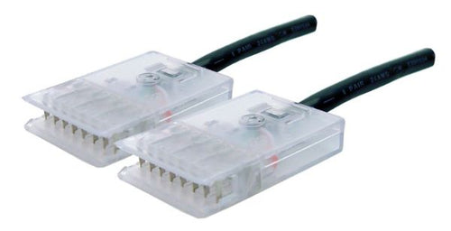 PL-1104P-3 - DYNAMIX PL-1104P-3 - 3m 4x Pair 110/110 Cat5e Patch Lead A Spec Black MADE TO ORDER 7-10 LEAD TIME