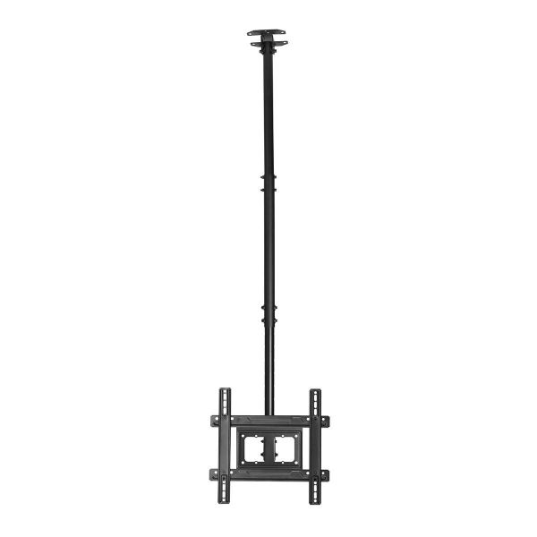 BRATECK PLB-CE1044-01 - 32-70'' Telescopic Heavy Duty Tilt Ceiling Mount Supports up to 50Kgs
