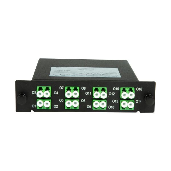 DYNAMIX PLC-LCAPC-216R - PLC Fibre Optic 2:16 LC/APC Splitter NON-Cassette Rear Input Module 2x IN & 16x Out