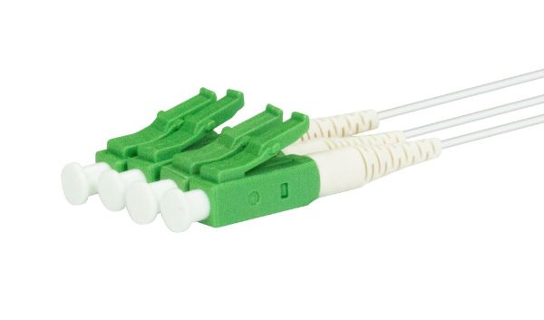 DYNAMIX PLC-LCAPC-24ABS - PLC Fibre Optic 2:4 LC/APC Splitter Cassette Rear Input Module 2x IN & 4x Out