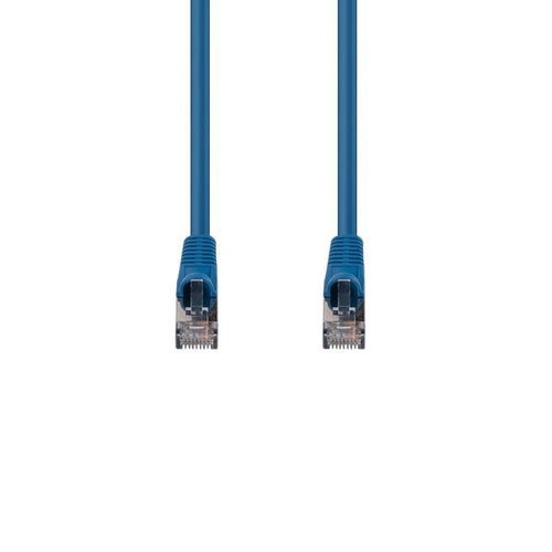 PLE-AUGS-20 - DYNAMIX PLE-AUGS-20 - 20m Cat6A S/FTP Blue 10G Patch Lead 26AWG 500MHz Shielded Plug. Cat6 Augmented
