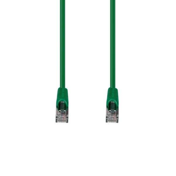 DYNAMIX PLG-AUGS-7H - 7.5m Cat6A S/FTP Green 10G Patch Lead 26AWG 500MHz Shielded Plug. Cat6 Augmented