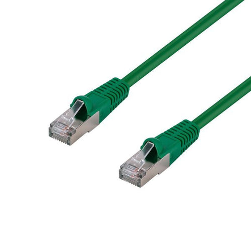 DYNAMIX PLG-AUGS-PP - 0.3m Cat6A S/FTP Green 10G Patch Lead 26AWG 500MHz Shielded Plug. Cat6 Augmented