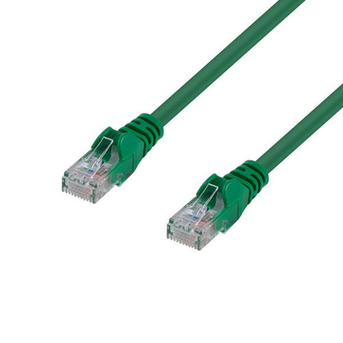 PLG-C6A-5 - DYNAMIX PLG-C6A-5 - 5m Cat6 Green UTP Patch Lead T568A 250MHZ 24AWG Unshielded Plug.