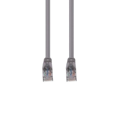 DYNAMIX PLGY-C6A-TQ - 0.75m Cat6 Grey UTP Patch Lead T568A 250MHZ 24AWG Unshielded Plug.