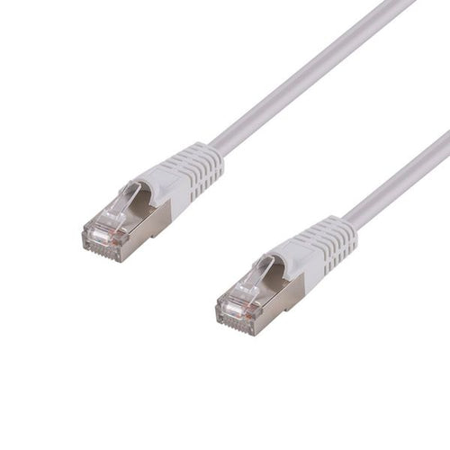 PLW-AUGS-30 - DYNAMIX PLW-AUGS-30 - 30m Cat6A S/FTP White 10G Patch Lead 26AWG 500MHz Shielded Plug. Cat6 Augmented