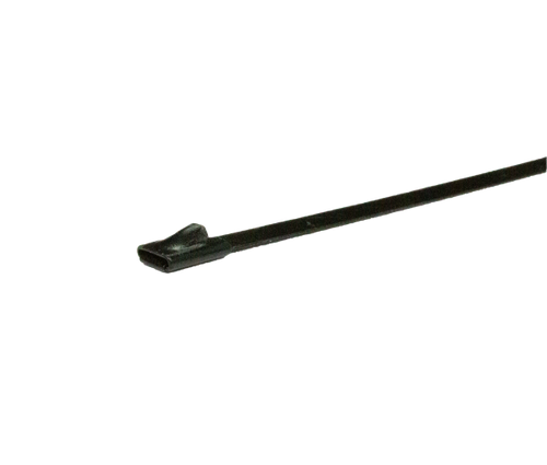 POWCTSS2004-100 - POWERFORCE POWCTSS2004-100 - 4.6 x 200mm 316L Stainless Steel Cable Ties Pack of 100 667N/68kgs Tensile Strength