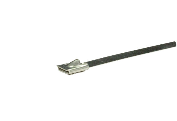 POWERFORCE POWCTSS3608-50 - 8 x 360mm 316L Stainless Steel Cable Ties Pack of 50 1335N/136kgs Tensile Strength