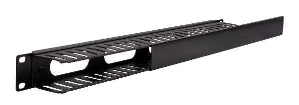 DYNAMIX PP-CMPL50 - 19'' Plastic Finger Cable Management Bar Supplied w/ Cage Nuts 49.5mm Deep