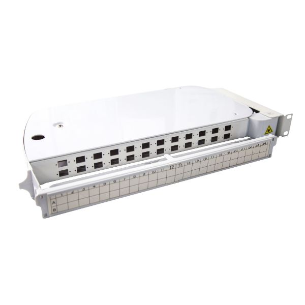 DYNAMIX PPPR24S - 1U Rotary 24 Ports SC Simplex Footprint Unloaded Right Hinge