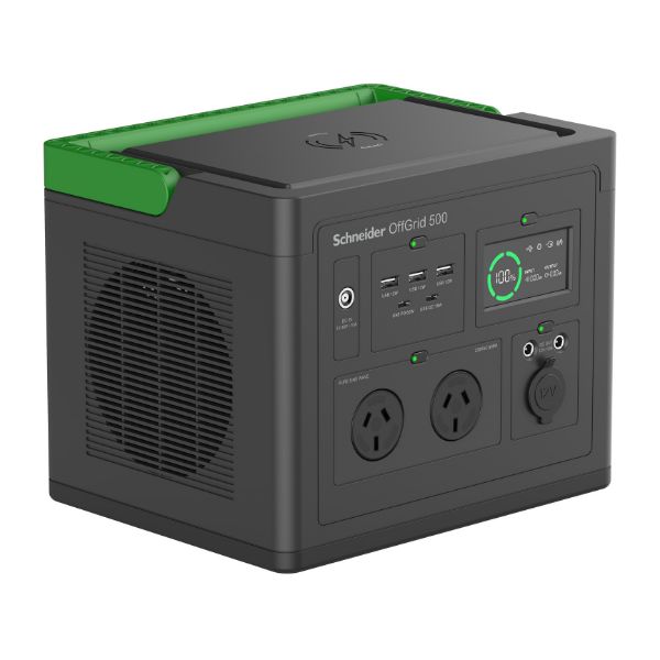 APC PPS500-AZ - OffGrid Portable Power Station 500, 517Wh Lithium-ion 2x AU Plugs